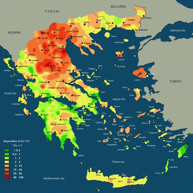 Greece weather map Weather map Greece (Southern Europe Europe)