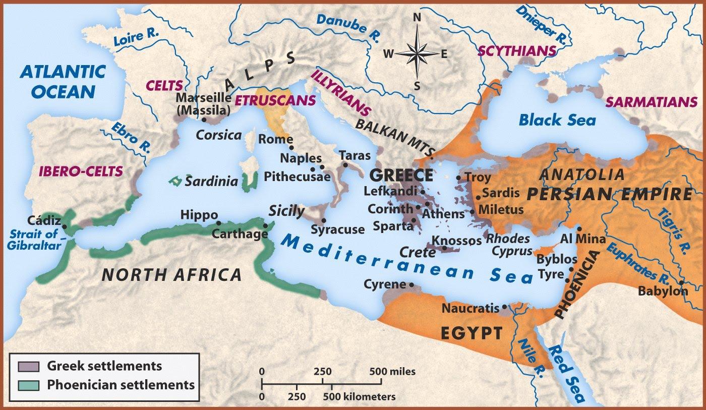 Greece And Rome Map Map Of Greece And Rome Southern Europe Europe