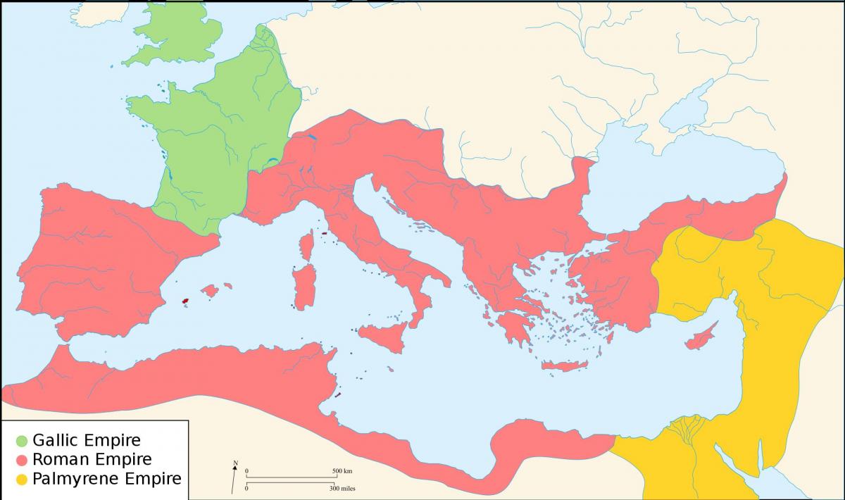 ancient Greece and rome map