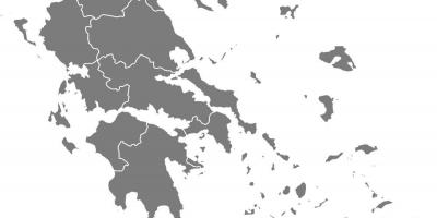 Map of Greece vector