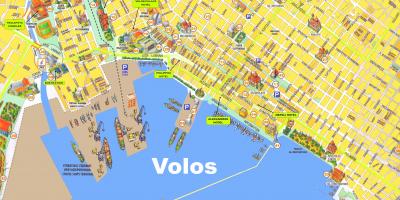 Map Volos Greece